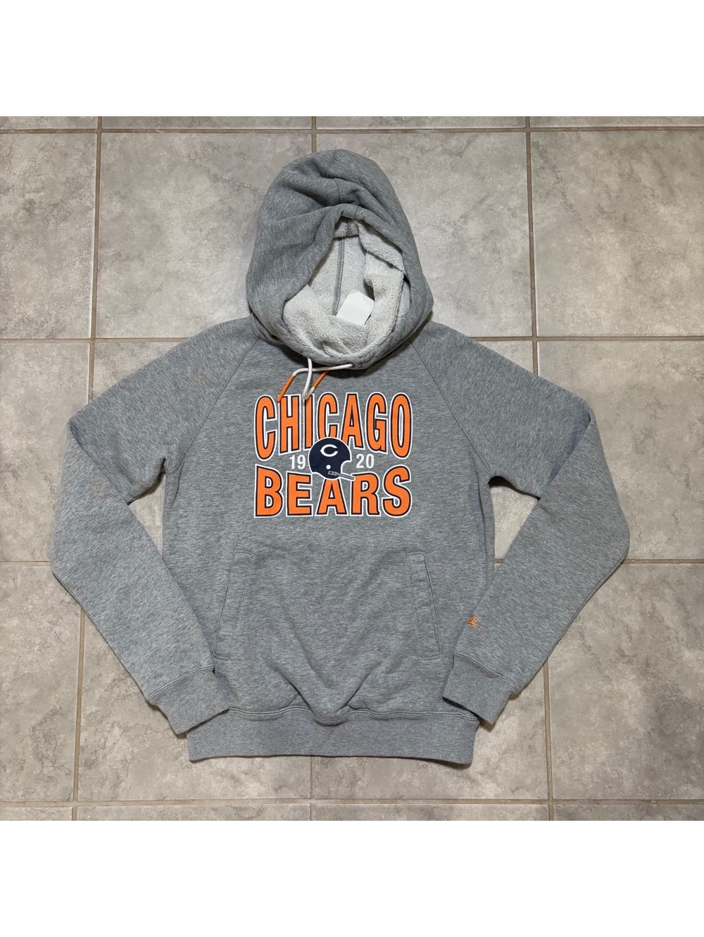 Nike Chicago Bears Hoodie XS Gray NFL Football